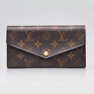 Louis Vuitton Monogram Canvas Sarah NM3 Wallet